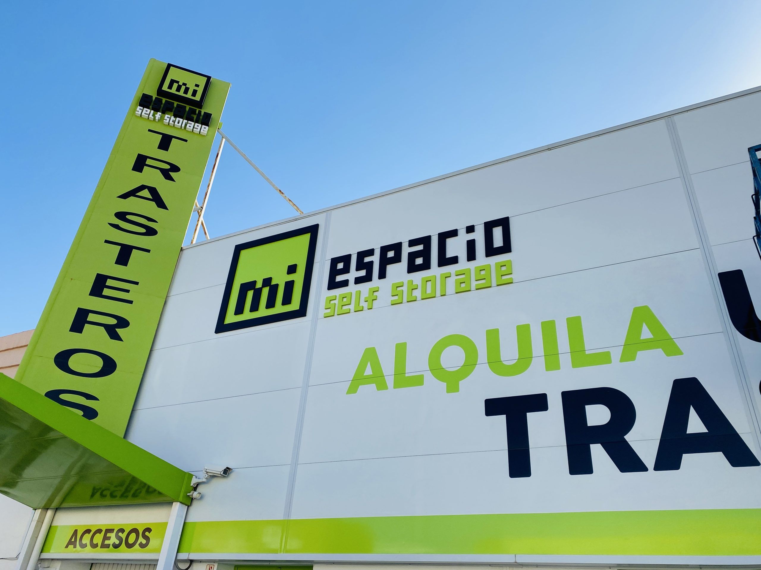 Rótulo Corpóreo para Trasteros Mi Espacio