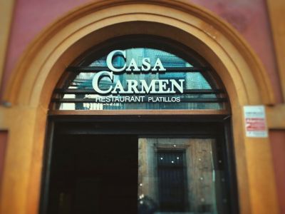 Rótulos Corpóreos Restaurante Casa Carmen