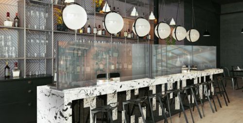 mamparas de protección para Bares y Restaurantes covid19