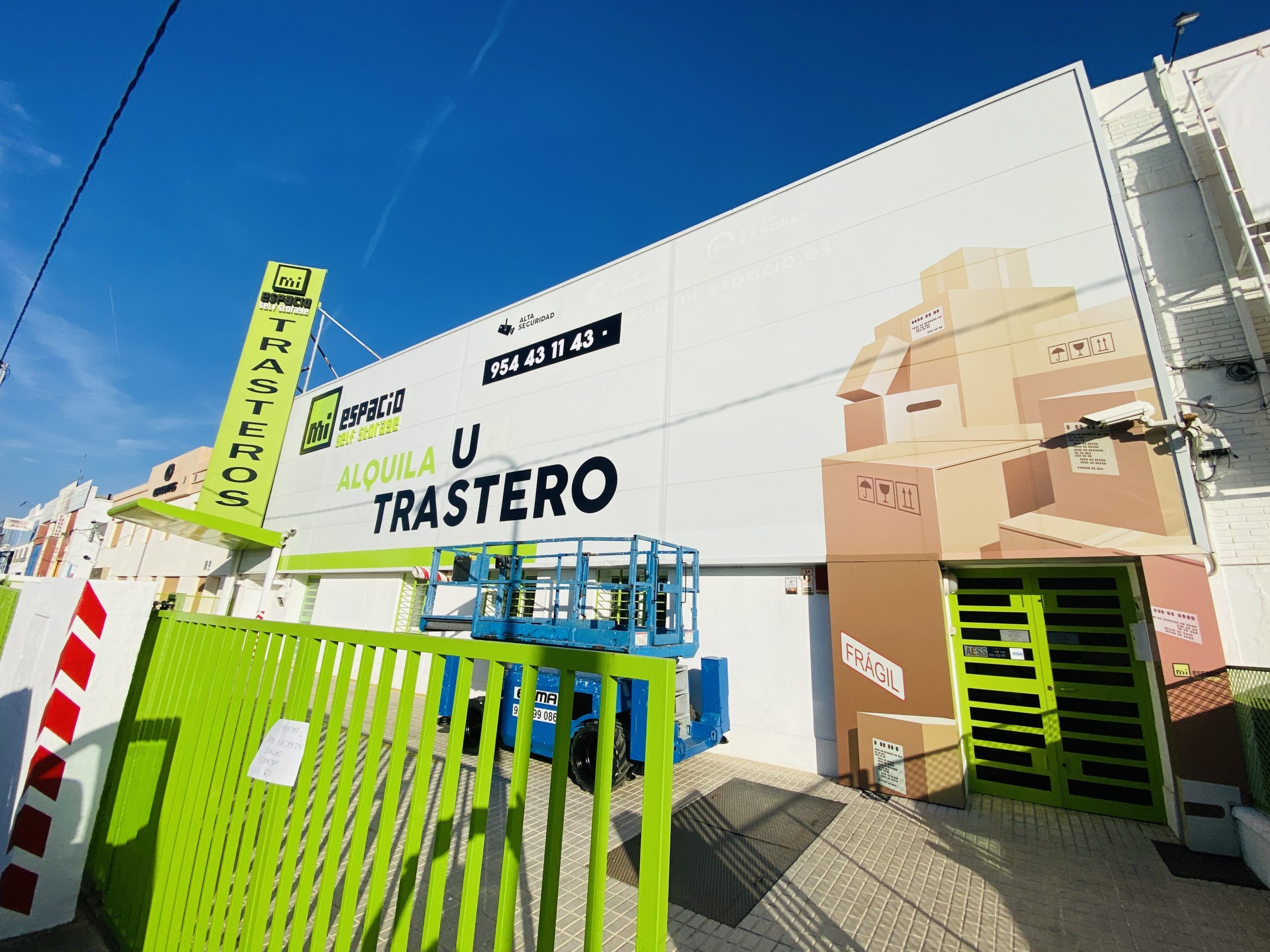 Rótulo Corpóreo para Trasteros Mi Espacio7